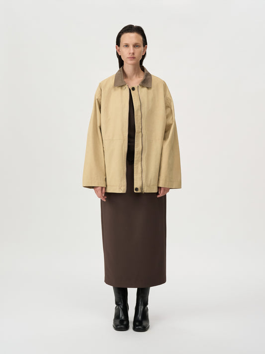 【MAGJAY 2025AW】Washing Cotton Work Jumper