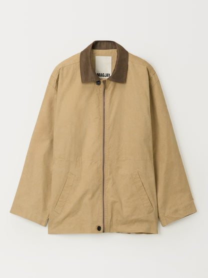 [MAGJAY 2025AW] Washing Cotton Work Jumper