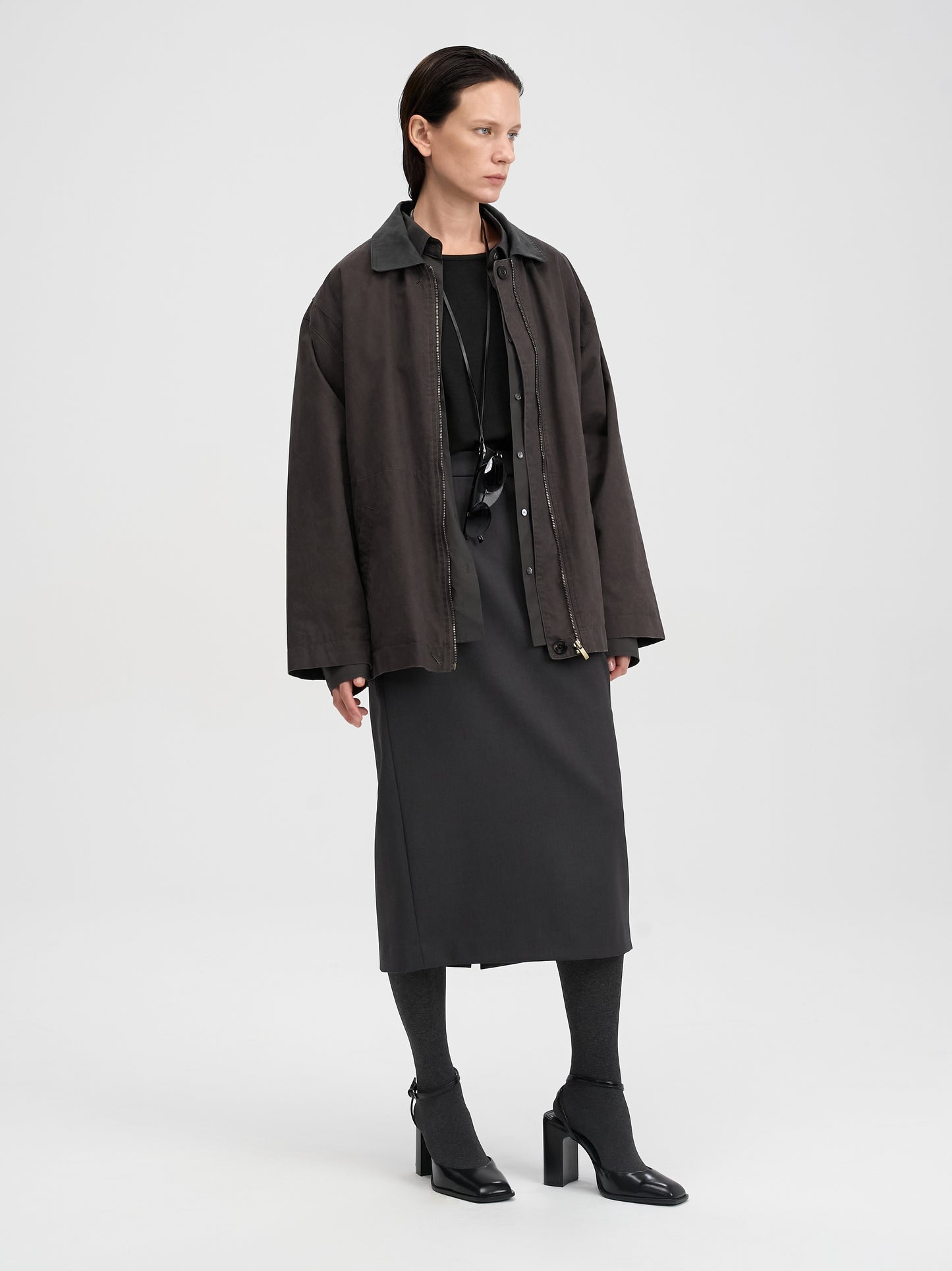 【MAGJAY 2025AW】Washing Cotton Work Jumper