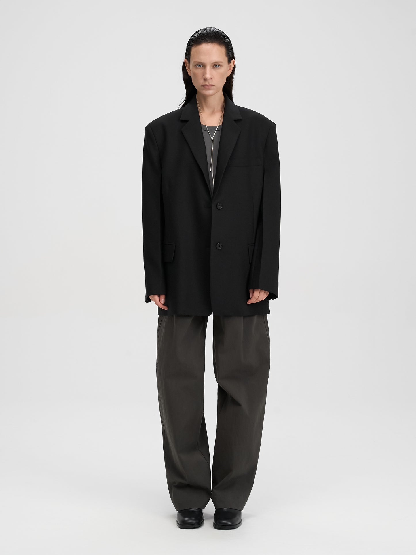 【MAGJAY 2025AW】Classic Single Jacket - Black