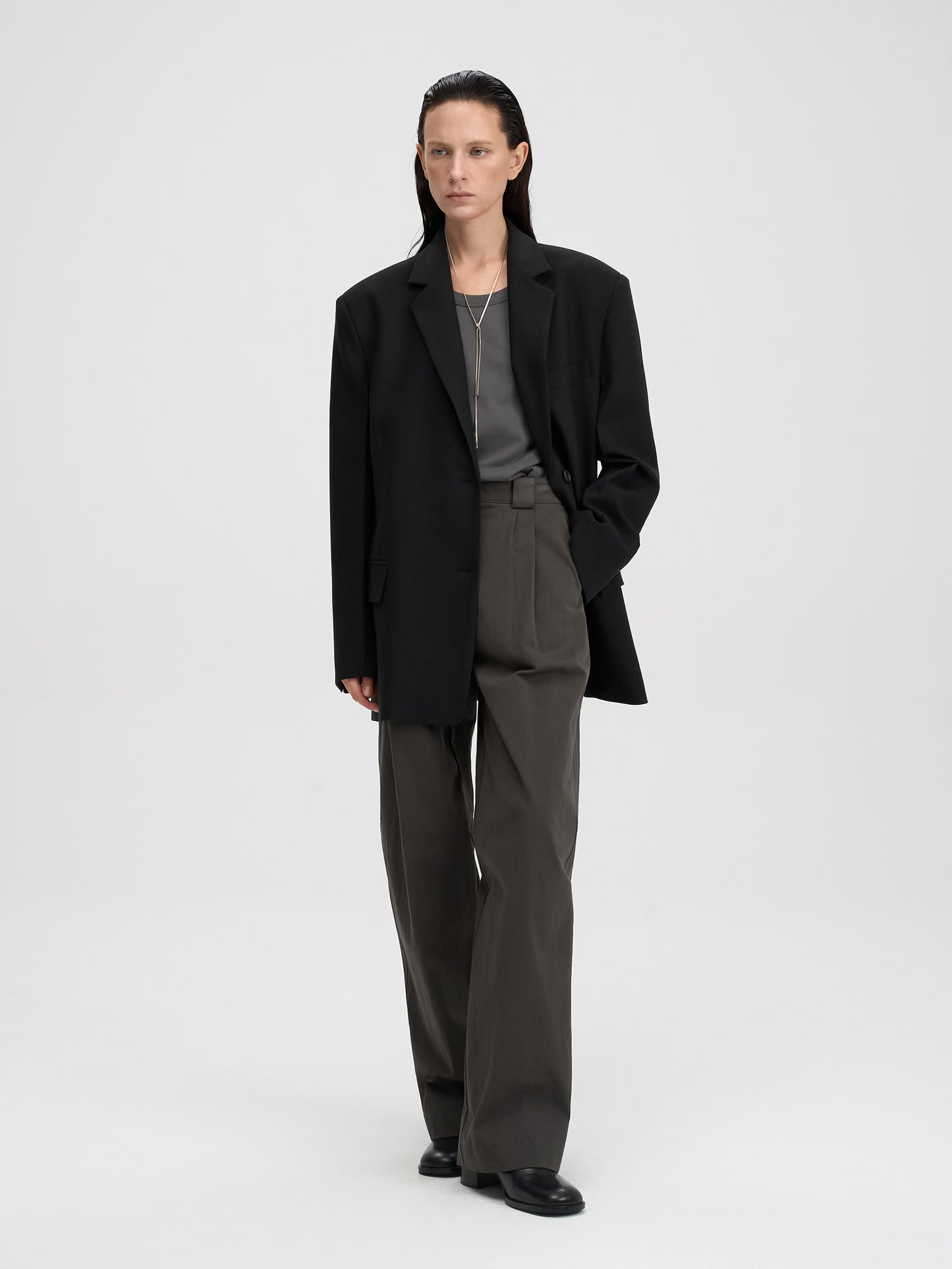 【MAGJAY 2025AW】Classic Single Jacket - Black