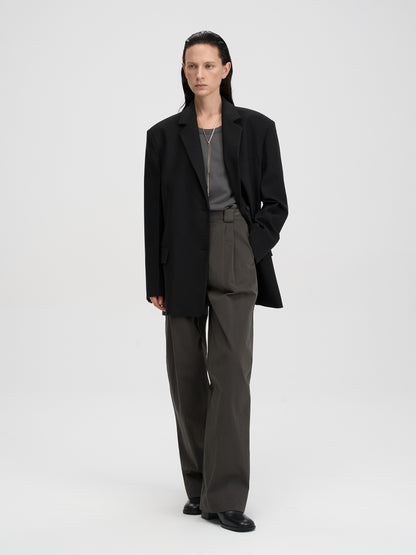 [MAGJAY 2025AW] Classic Single Jacket - Black