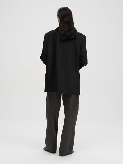 [MAGJAY 2025AW] Classic Single Jacket - Black
