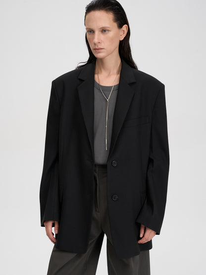[MAGJAY 2025AW] Classic Single Jacket - Black