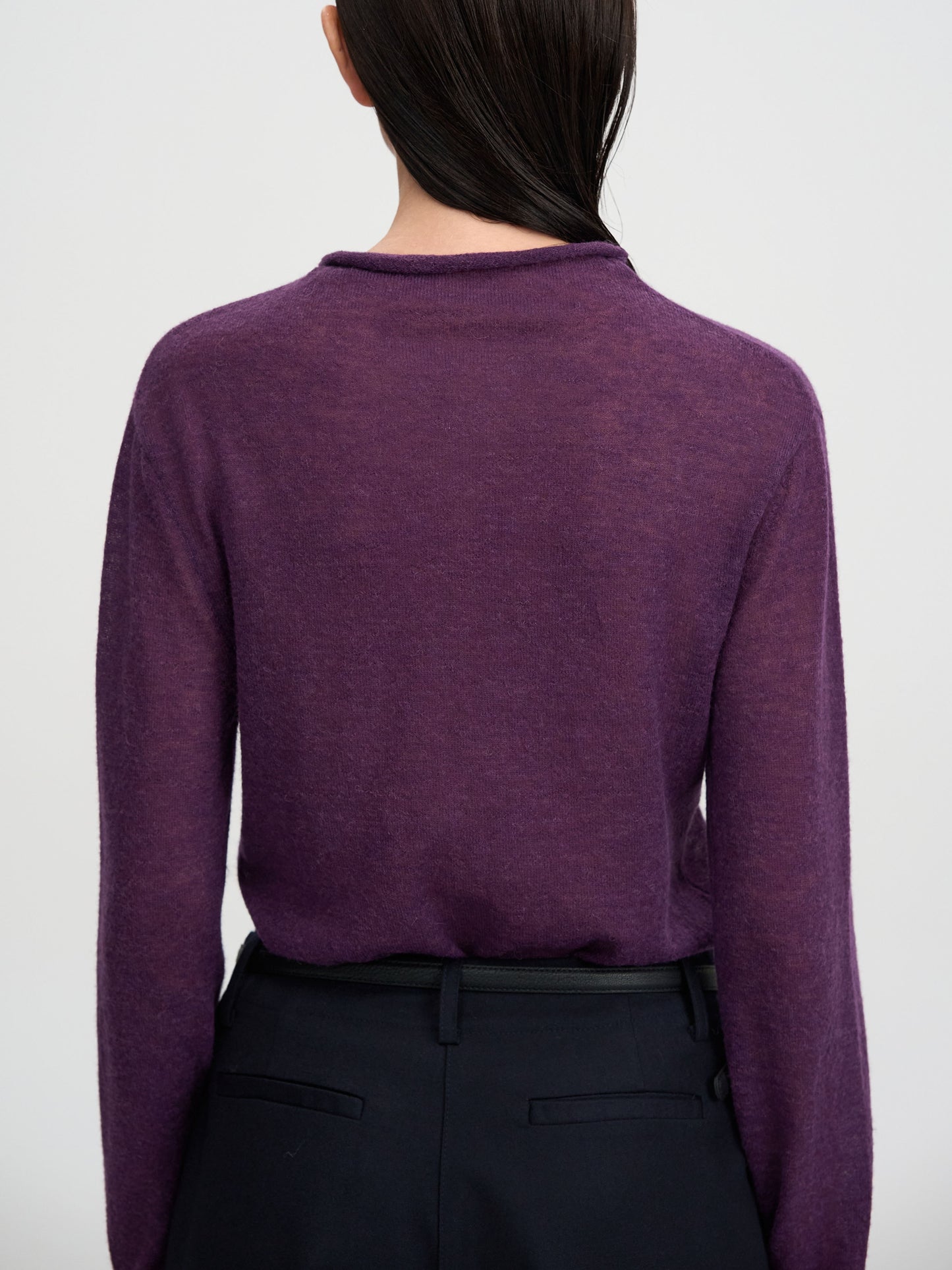 【MAGJAY 2025AW】Alpaca cowl high neck knitwear