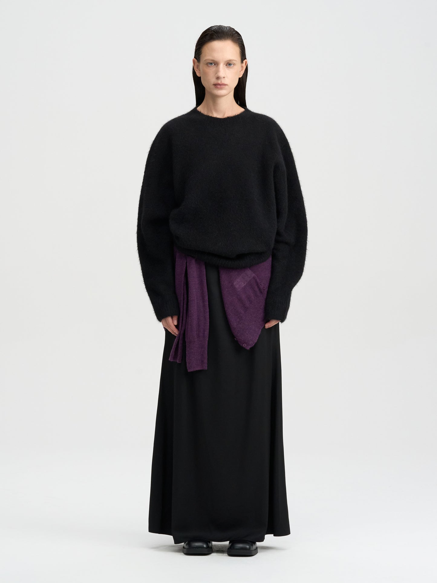 【MAGJAY 2025AW】Fox Hairley Round Knitwear