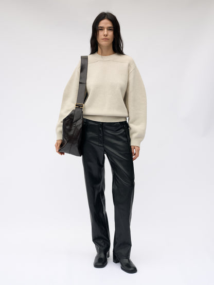 [MAGJAY 2025AW] Wool Curved Sleeve Knitwear
