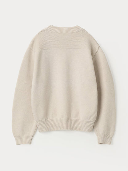 [MAGJAY 2025AW] Wool Curved Sleeve Knitwear