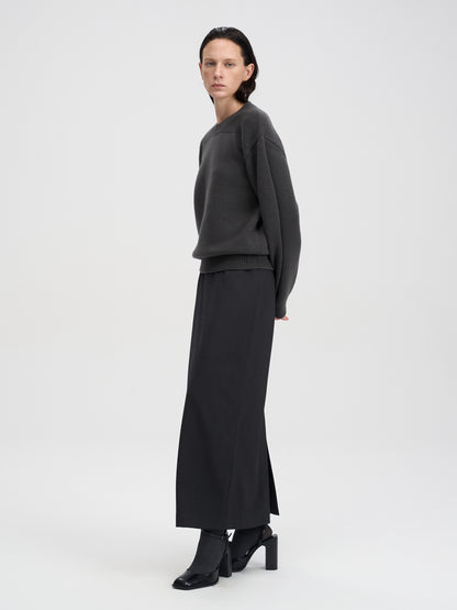 [MAGJAY 2025AW] Wool Curved Sleeve Knitwear