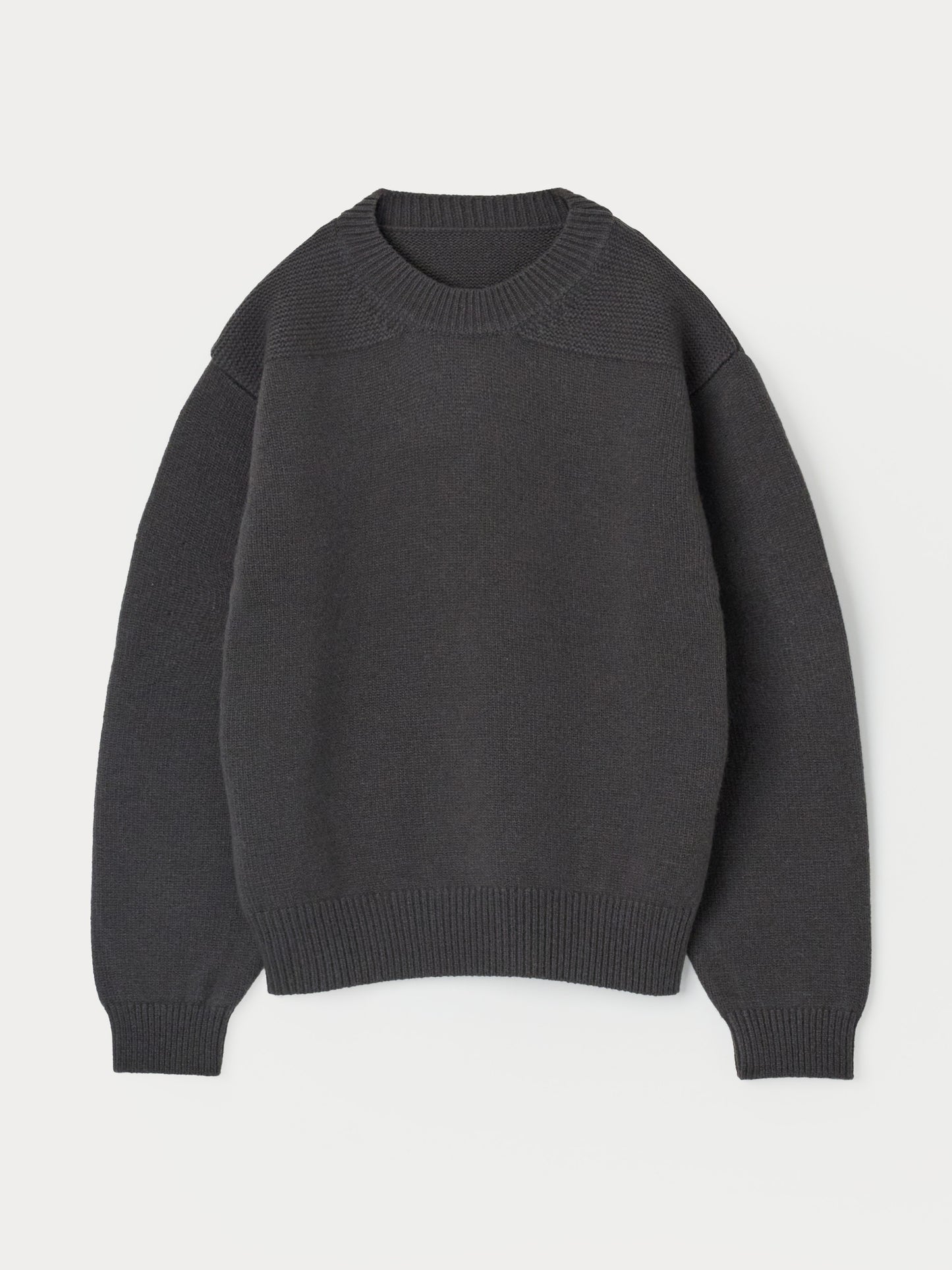 【MAGJAY 2025AW】Wool Curved Sleeve Knitwear