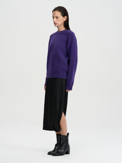[MAGJAY 2025AW] Wool Curved Sleeve Knitwear