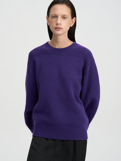 [MAGJAY 2025AW] Wool Curved Sleeve Knitwear