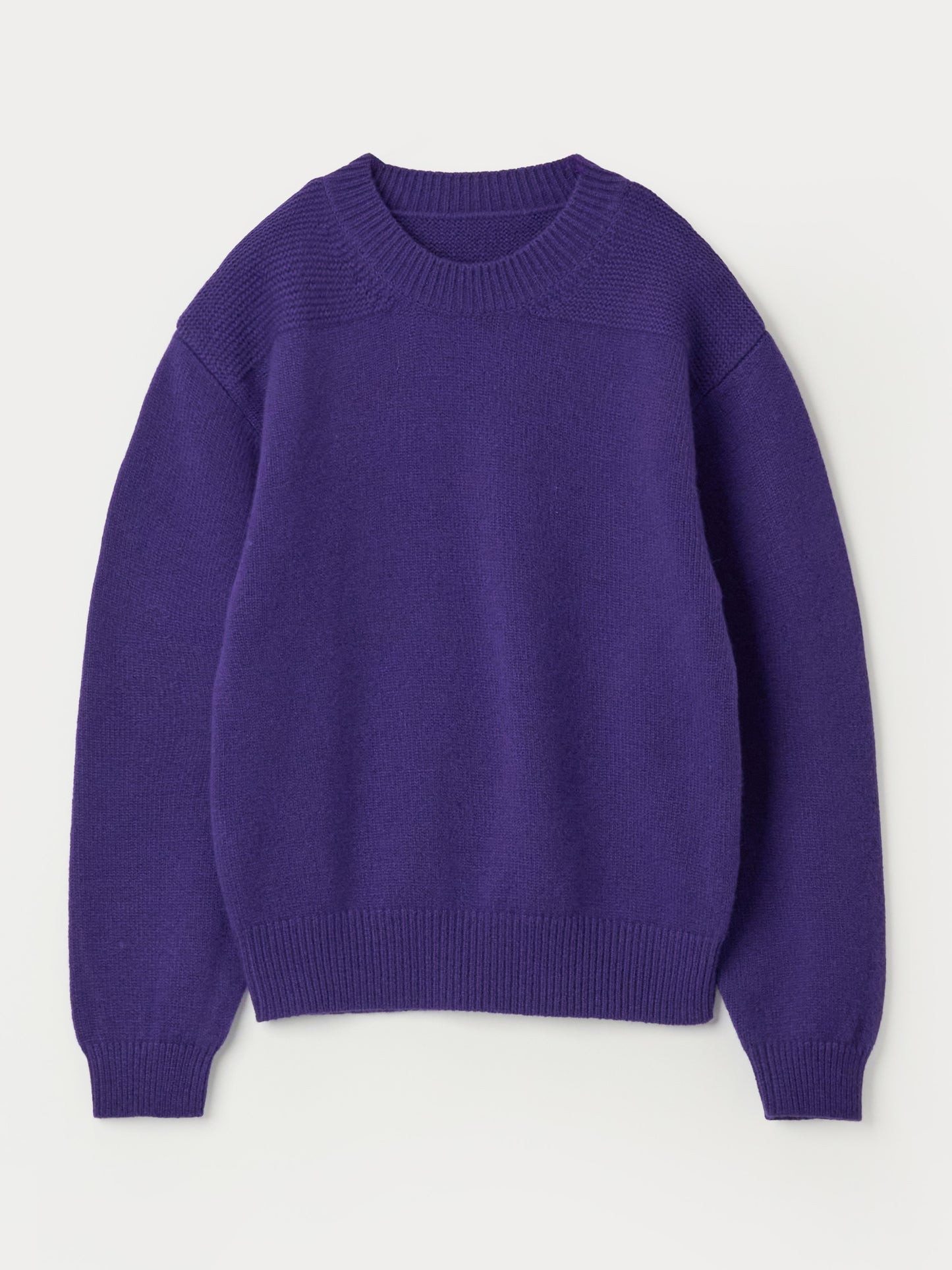 【MAGJAY 2025AW】Wool Curved Sleeve Knitwear