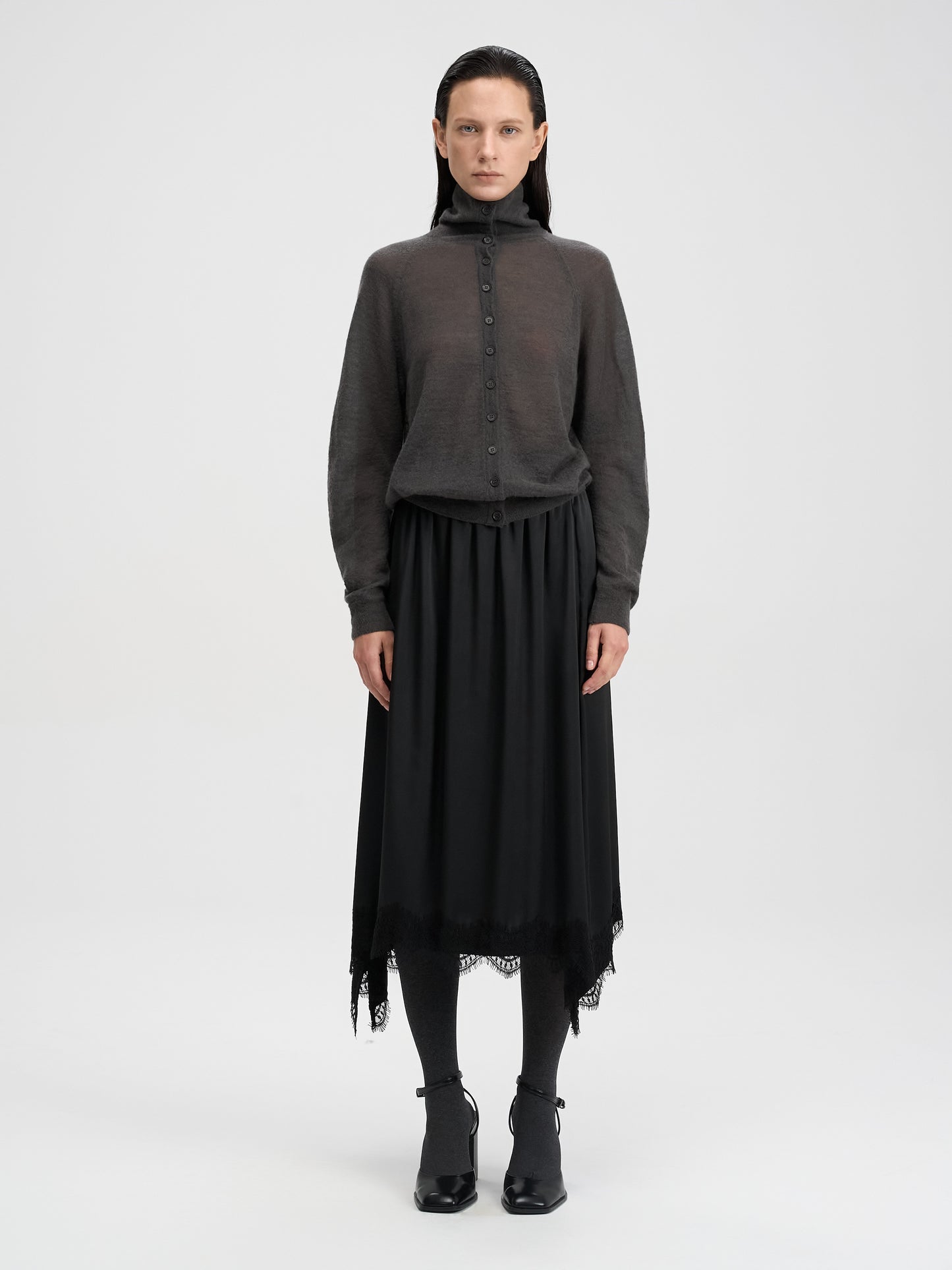 【MAGJAY 2025AW】Mohair wool two-way knitwear