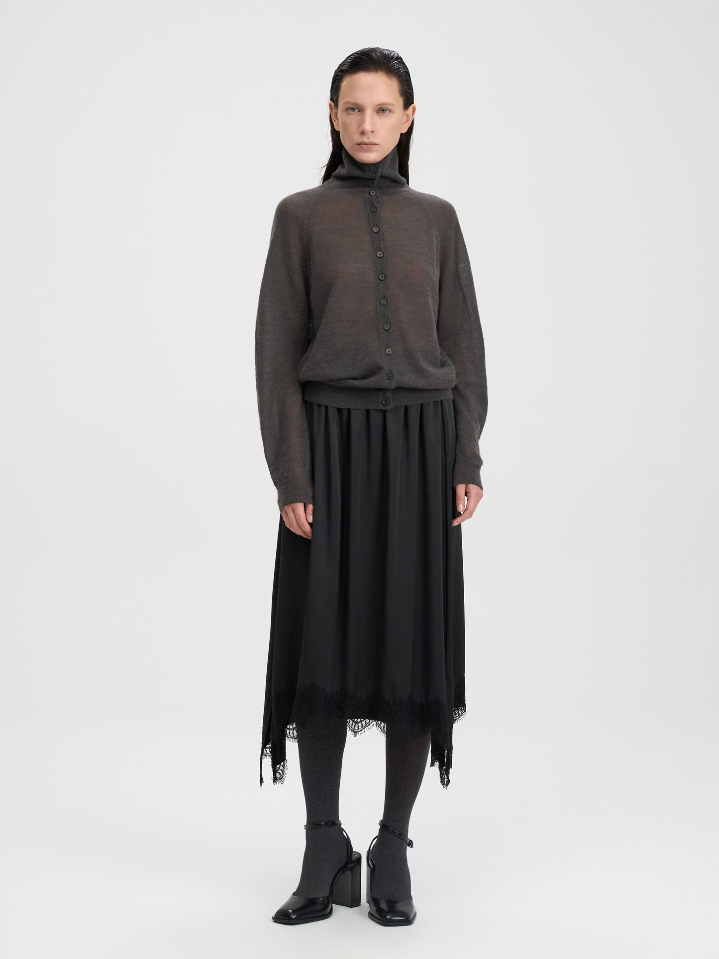 【MAGJAY 2025AW】Mohair wool two-way knitwear