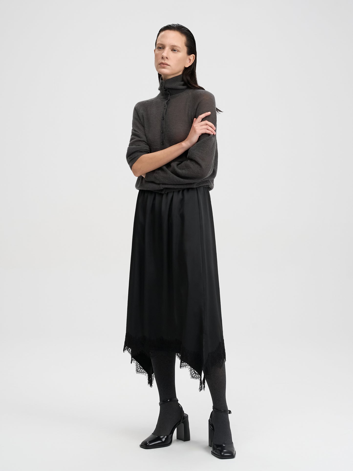 【MAGJAY 2025AW】Mohair wool two-way knitwear