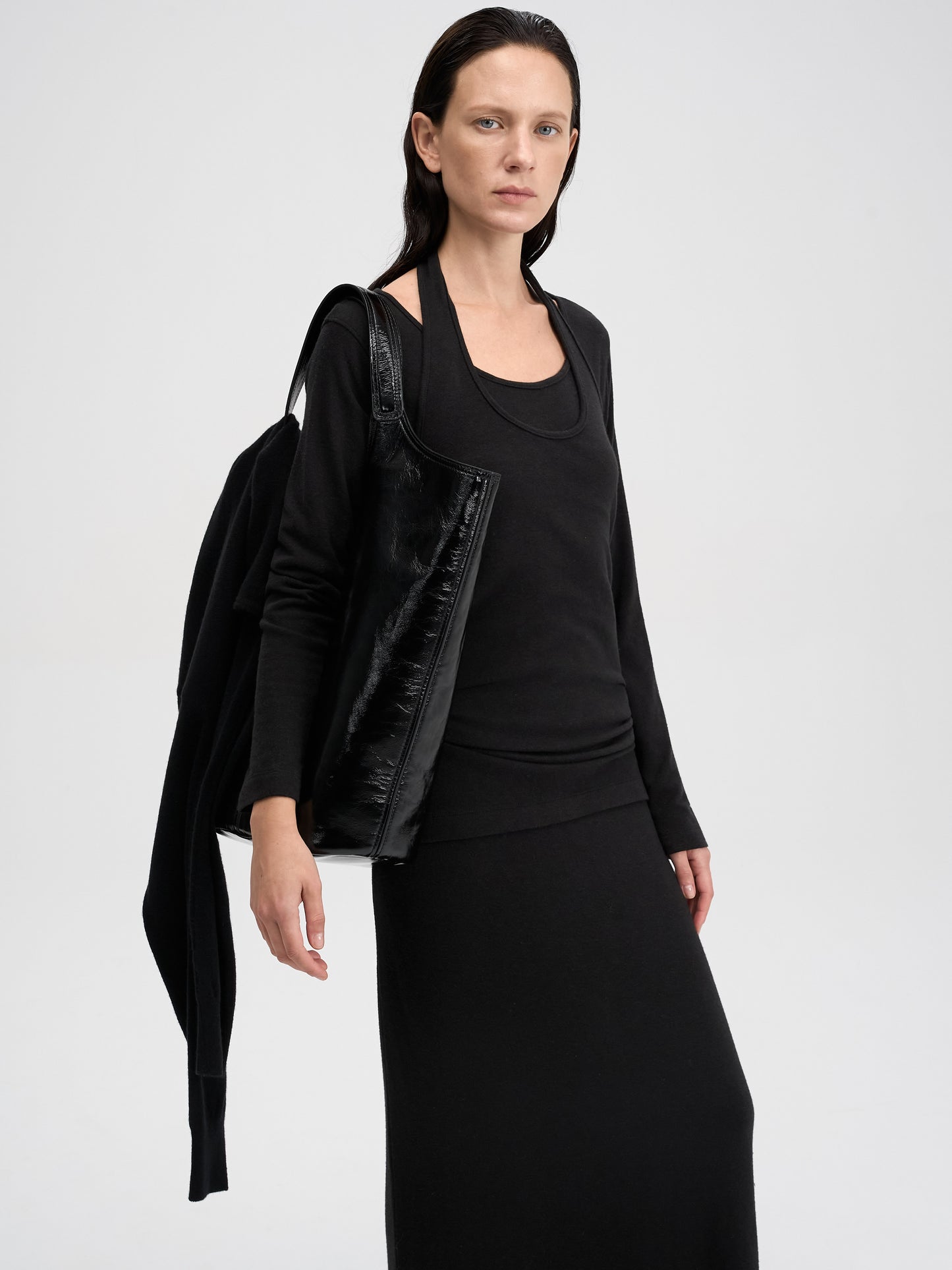 【MAGJAY 2025AW】Halter Setup Long Dress