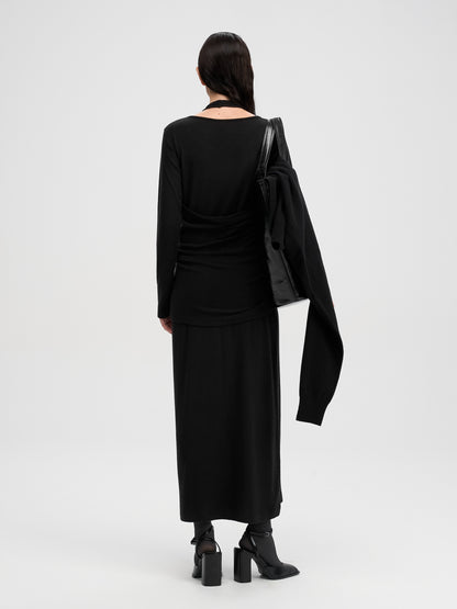 [MAGJAY 2025AW] Halter Setup Long Dress
