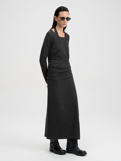 [MAGJAY 2025AW] Halter Setup Long Dress