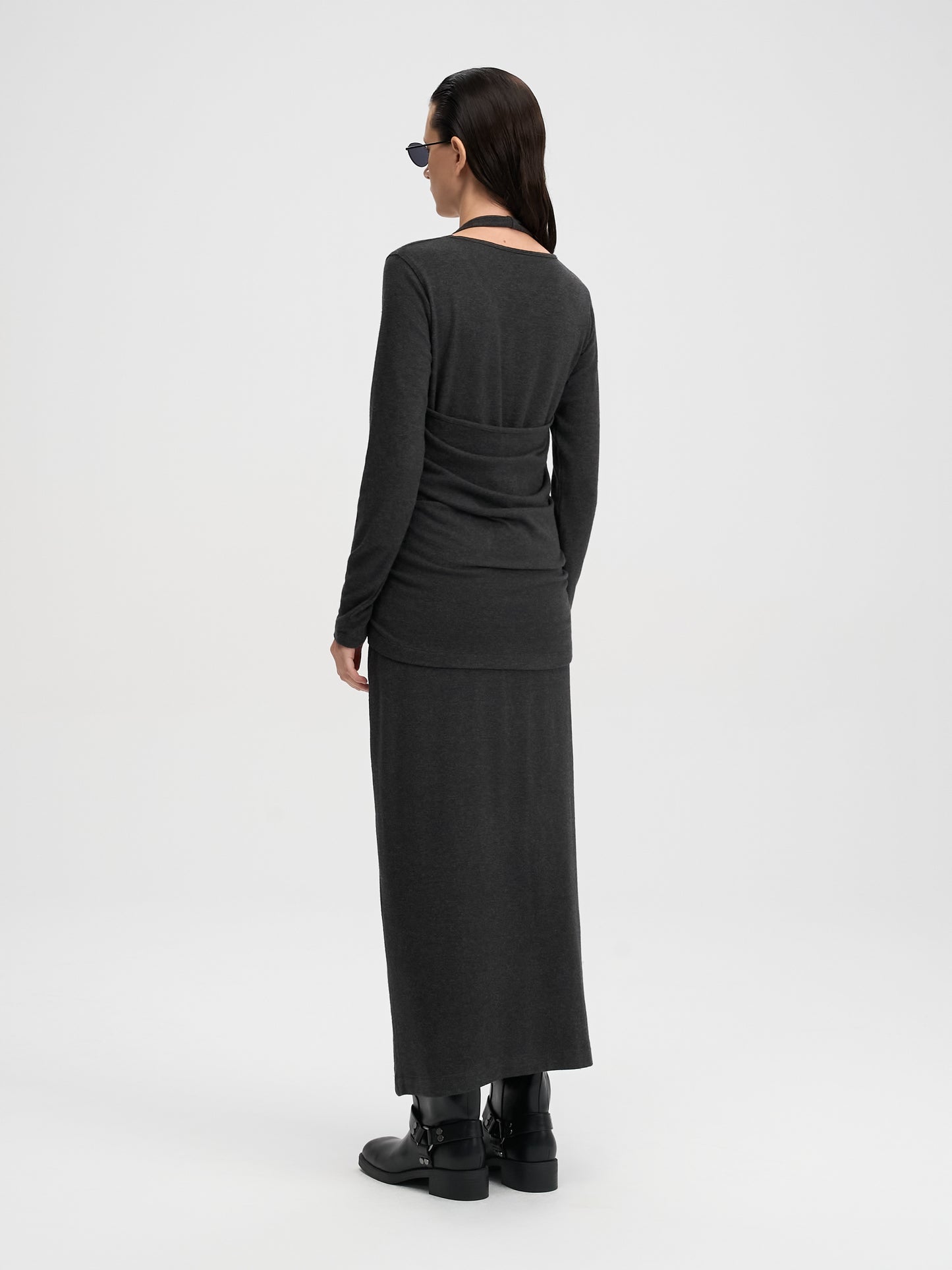 【MAGJAY 2025AW】Halter Setup Long Dress