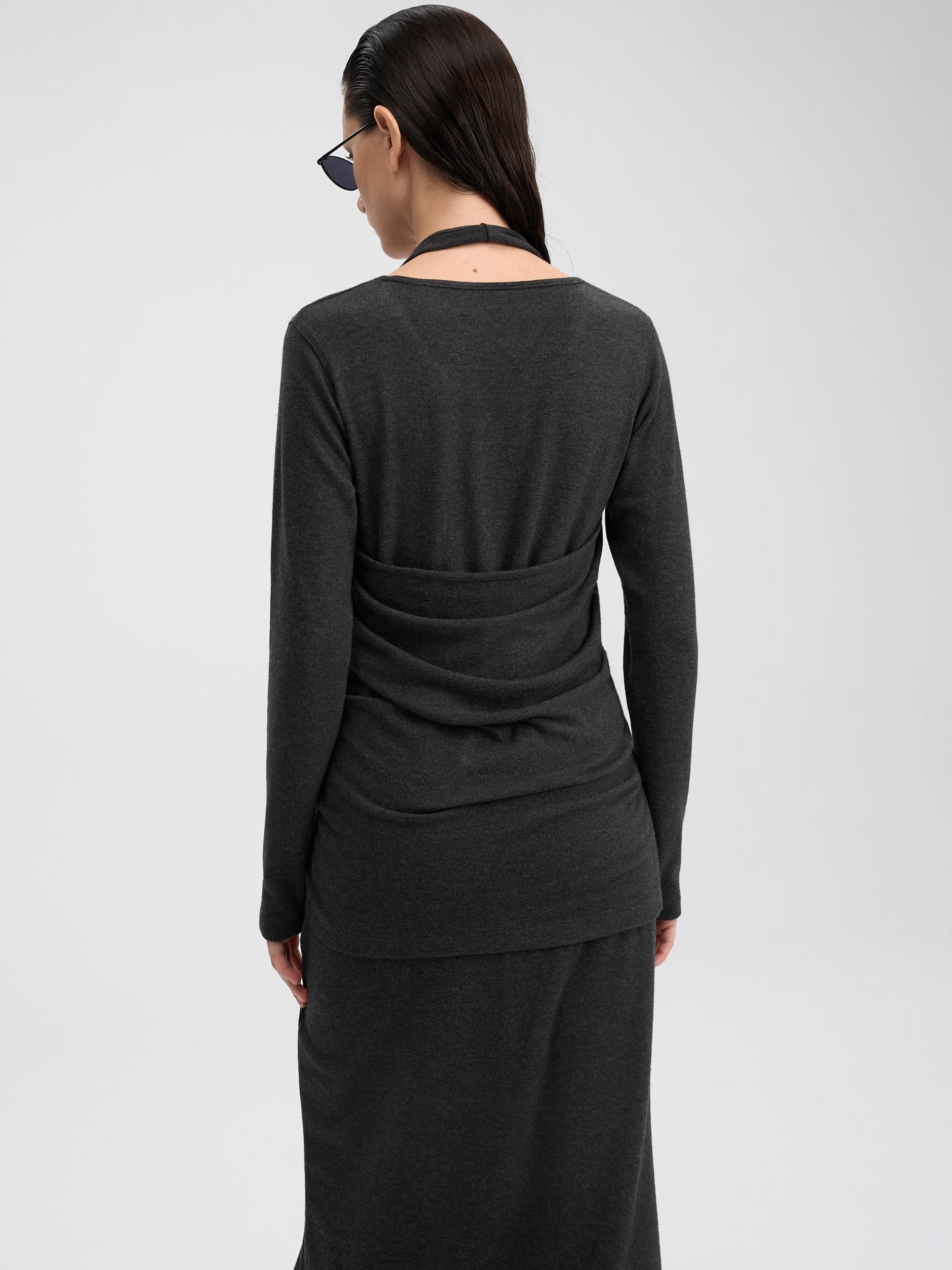 【MAGJAY 2025AW】Halter Setup Long Dress