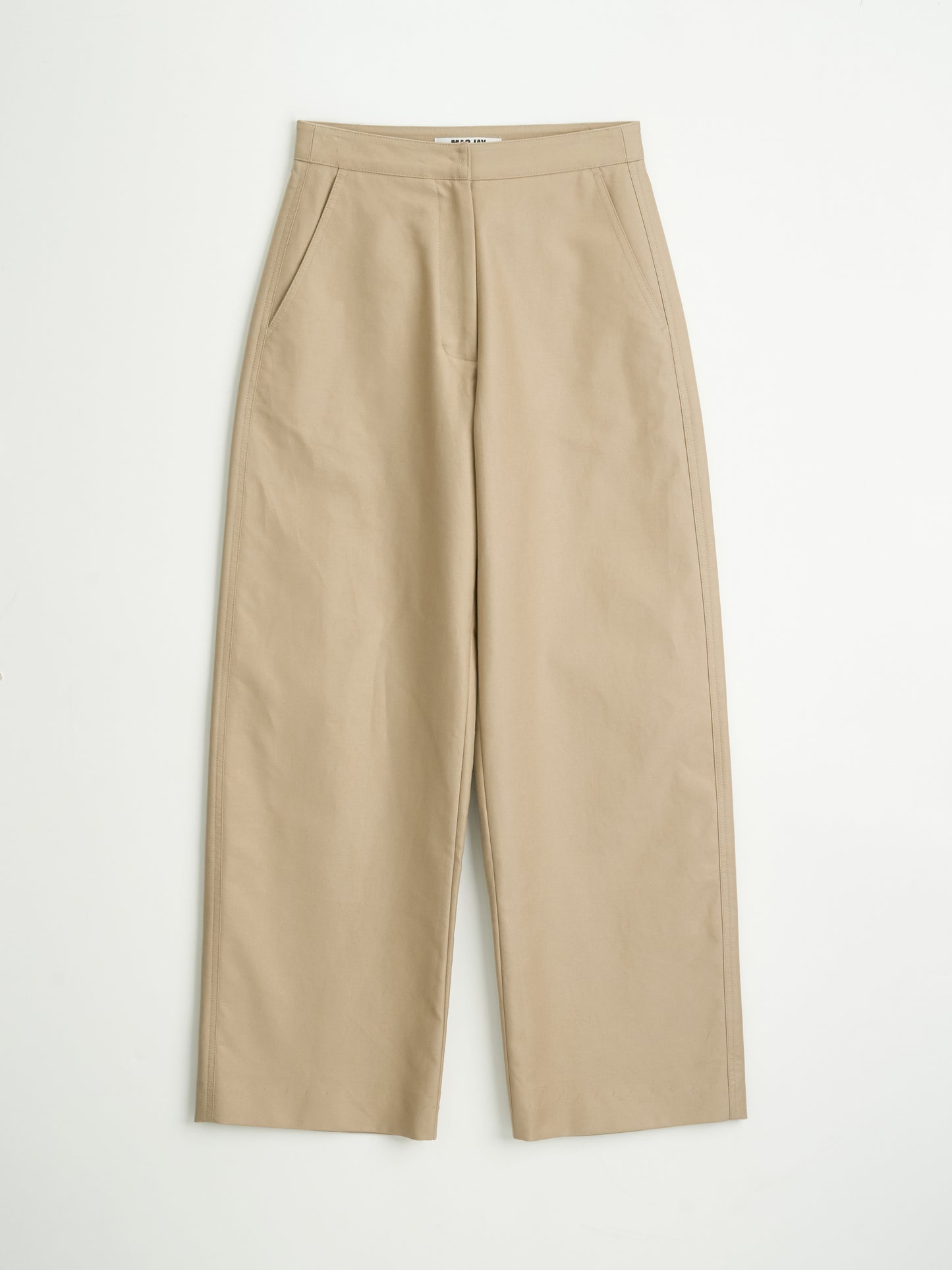 【MAGJAY 2025AW】Cotton Curved Fit Pants
