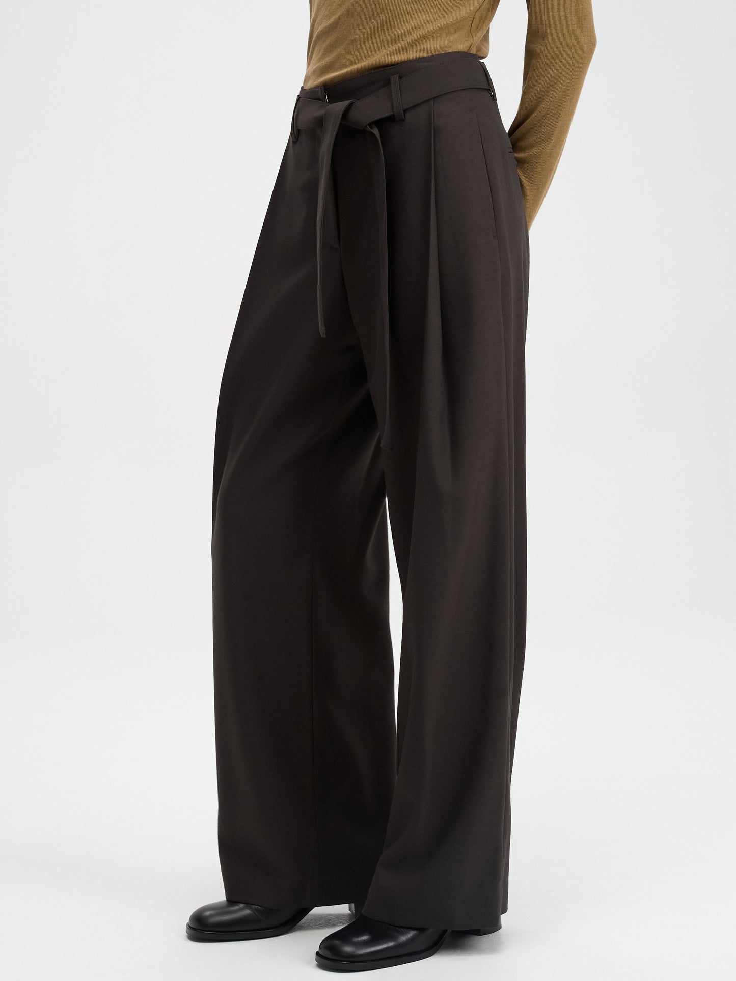 【MAGJAY 2025AW】Relax Belt Trouser