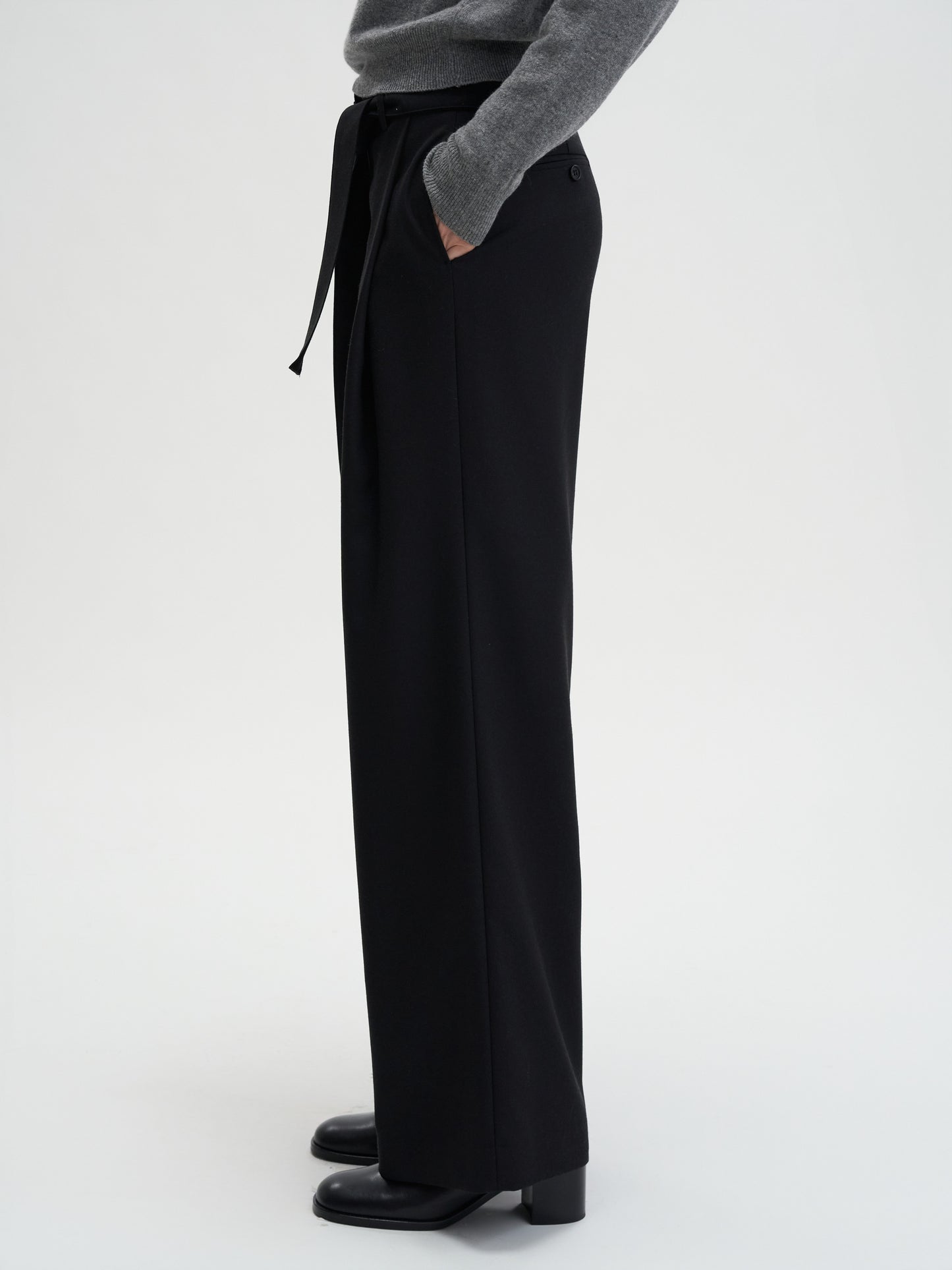 【MAGJAY 2025AW】Relax Belt Trouser