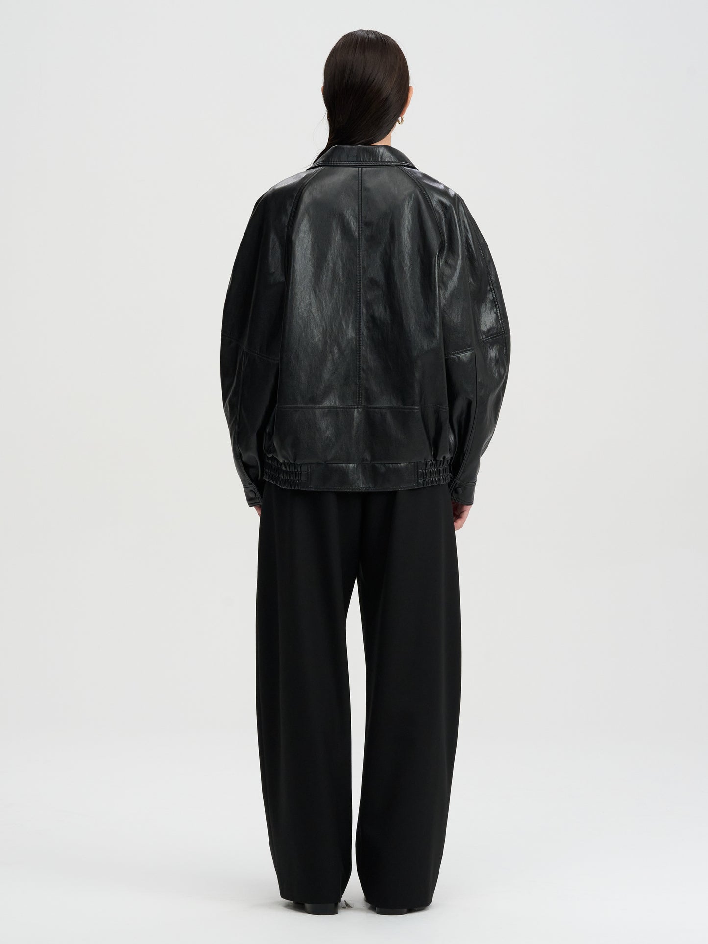 【MAGJAY 2025AW】Soft Flow Curved Pants