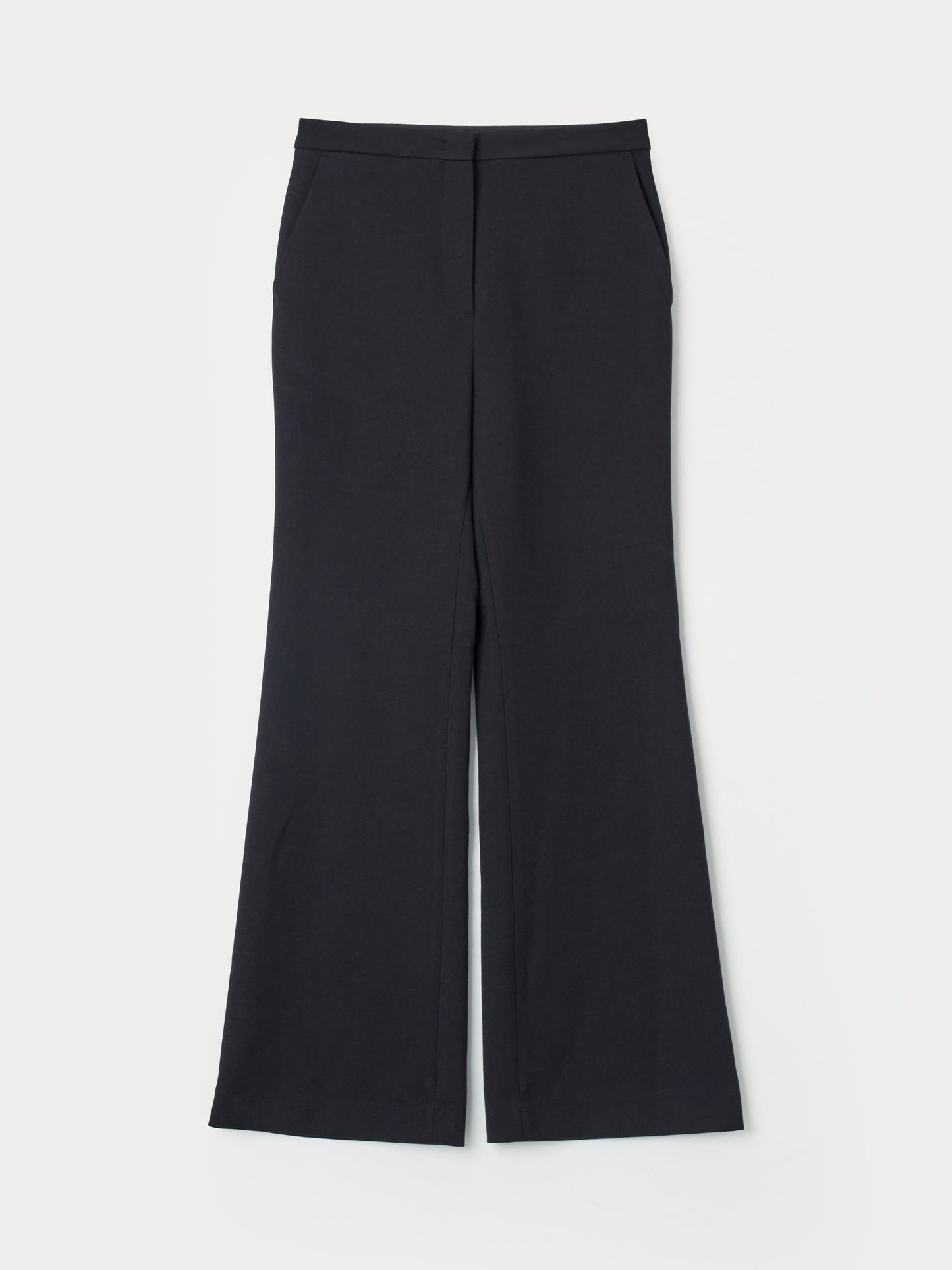 【MAGJAY 2025AW】Wool Touch Flare Slacks - Black