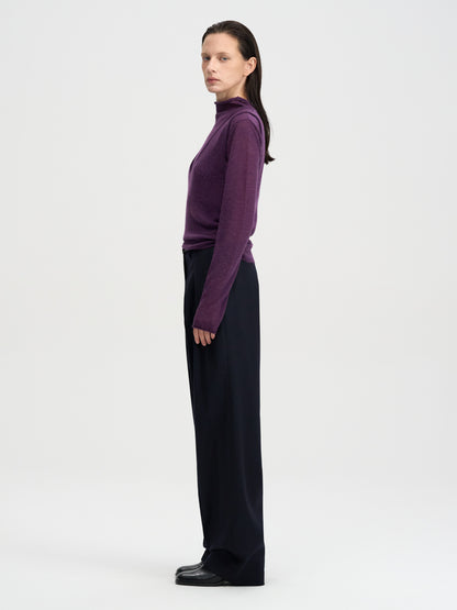 [MAGJAY 2025AW] Wool Front Pleats Trouser