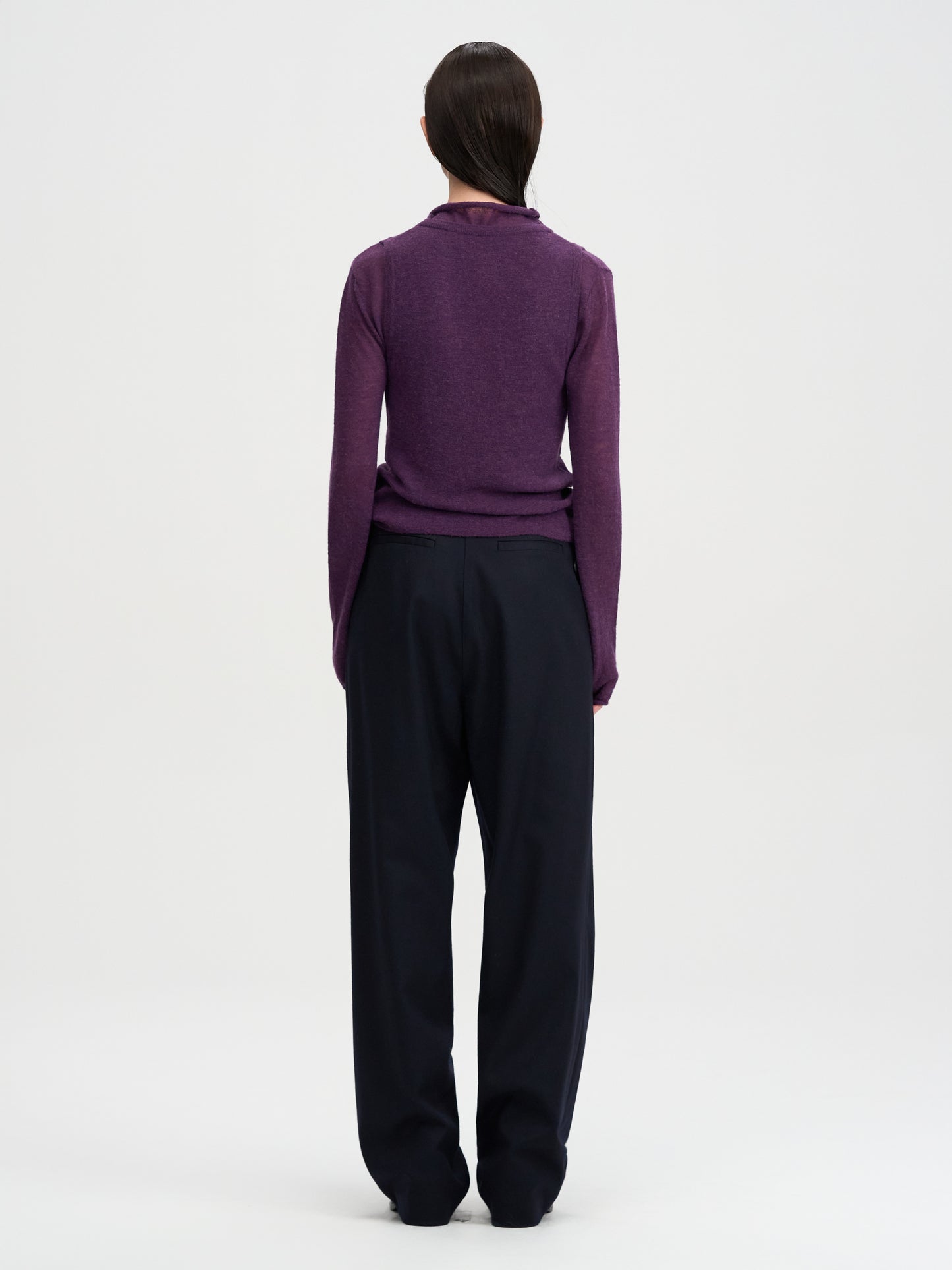 【MAGJAY 2025AW】Wool Front Pleats Trouser