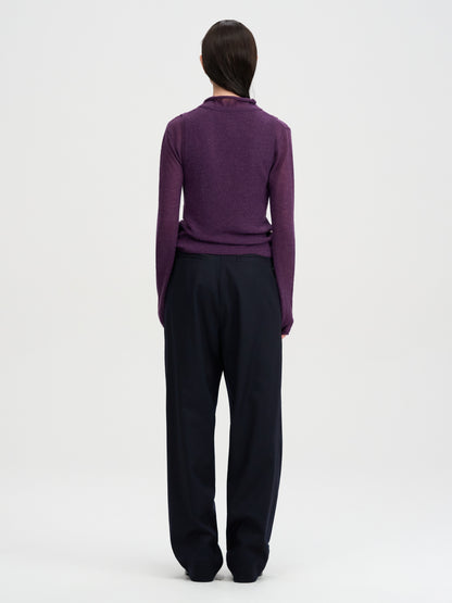 [MAGJAY 2025AW] Wool Front Pleats Trouser