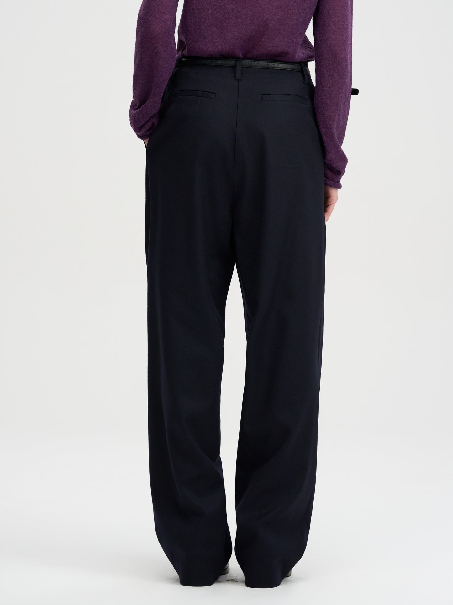 【MAGJAY 2025AW】Wool Front Pleats Trouser
