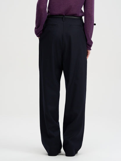 [MAGJAY 2025AW] Wool Front Pleats Trouser