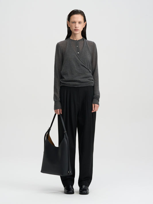 【MAGJAY 2025AW】Triple chin wool pants
