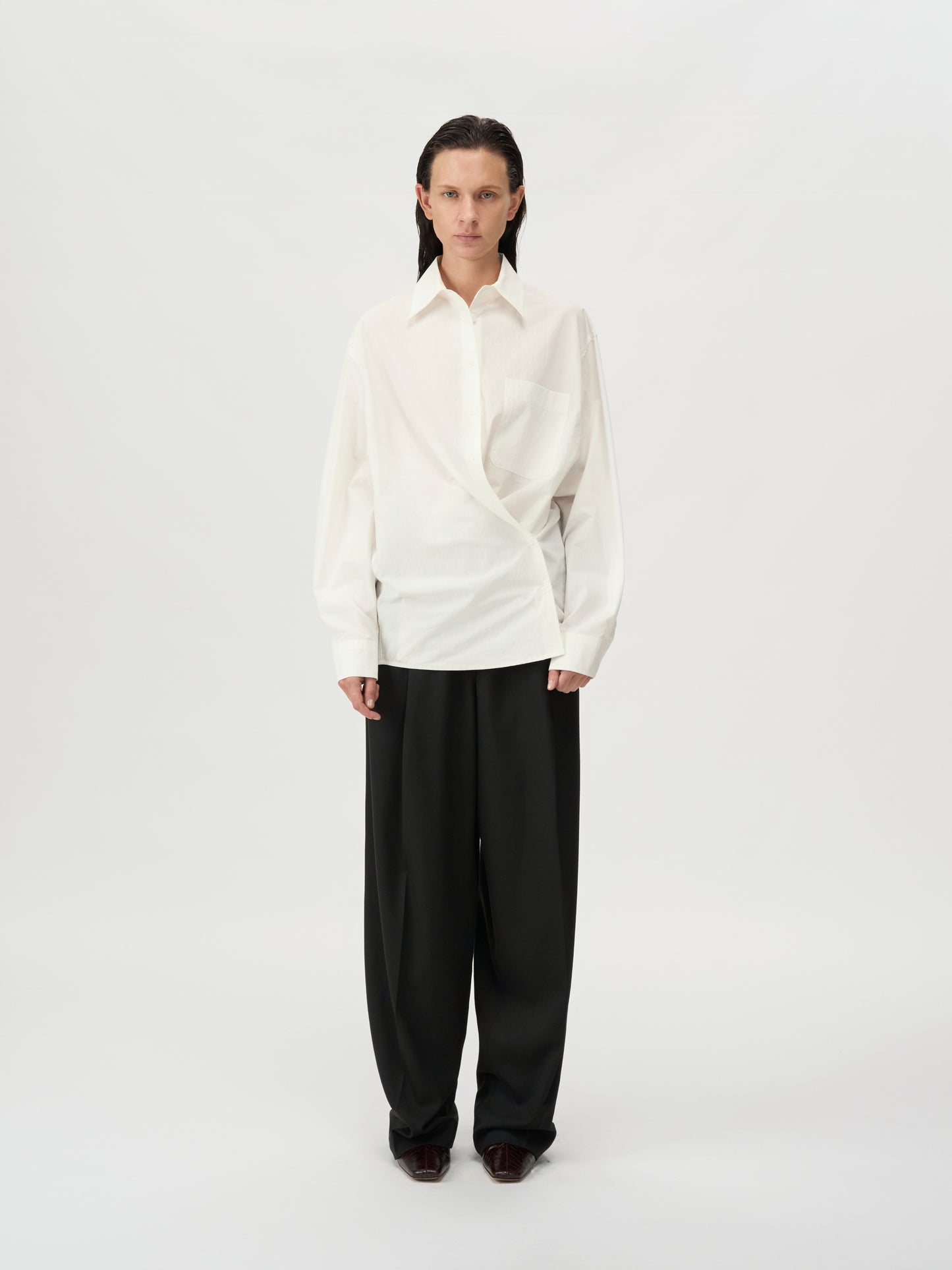 【MAGJAY 2025AW】Uno Cross Two Way Shirt