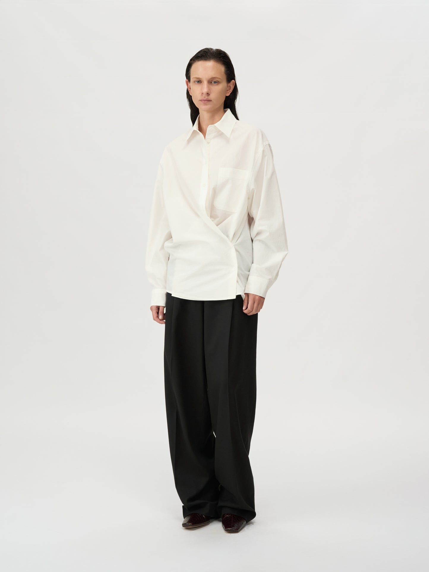 【MAGJAY 2025AW】Uno Cross Two Way Shirt