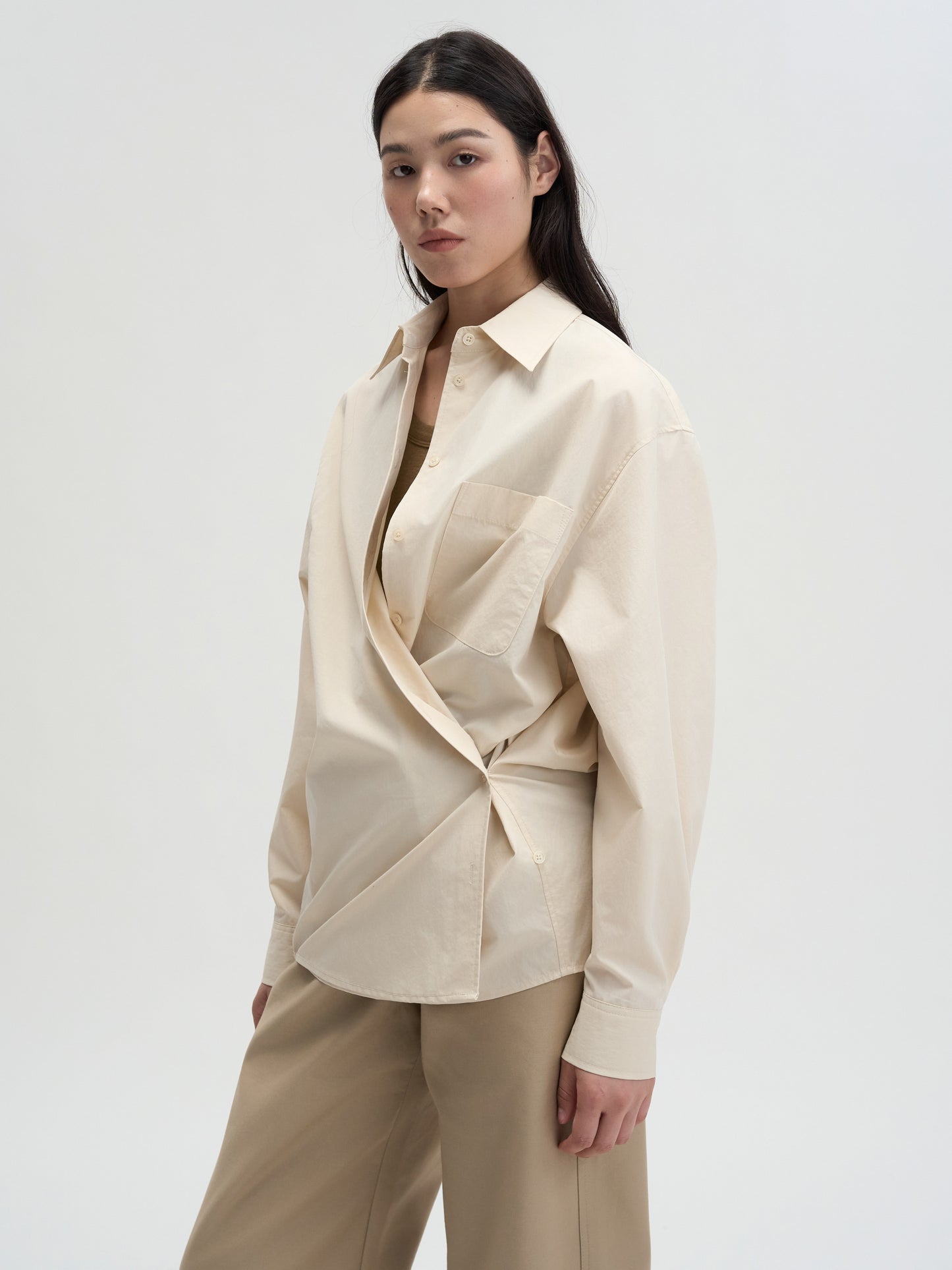 【MAGJAY 2025AW】Uno Cross Two Way Shirt