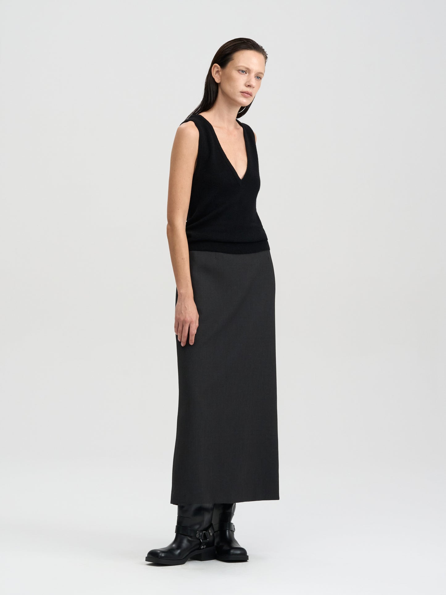 【MAGJAY 2025AW】Classic Maxi Skirt