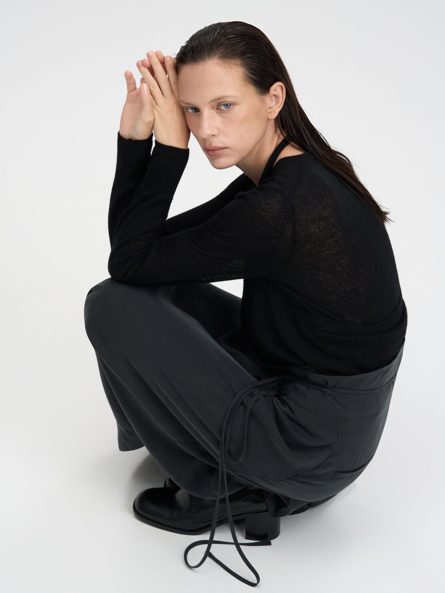 【MAGJAY 2025AW】Wrap midi skirt