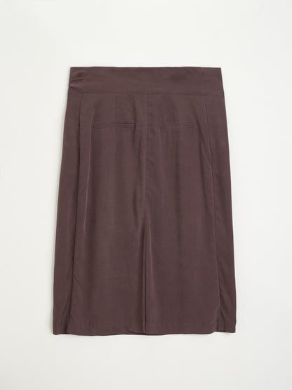 [MAGJAY 2025AW] Wrap midi skirt