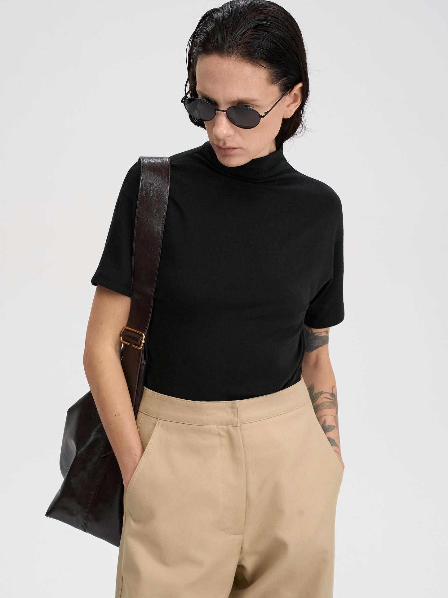 【MAGJAY 2025AW】Is Cotton Bound Neck T-shirt