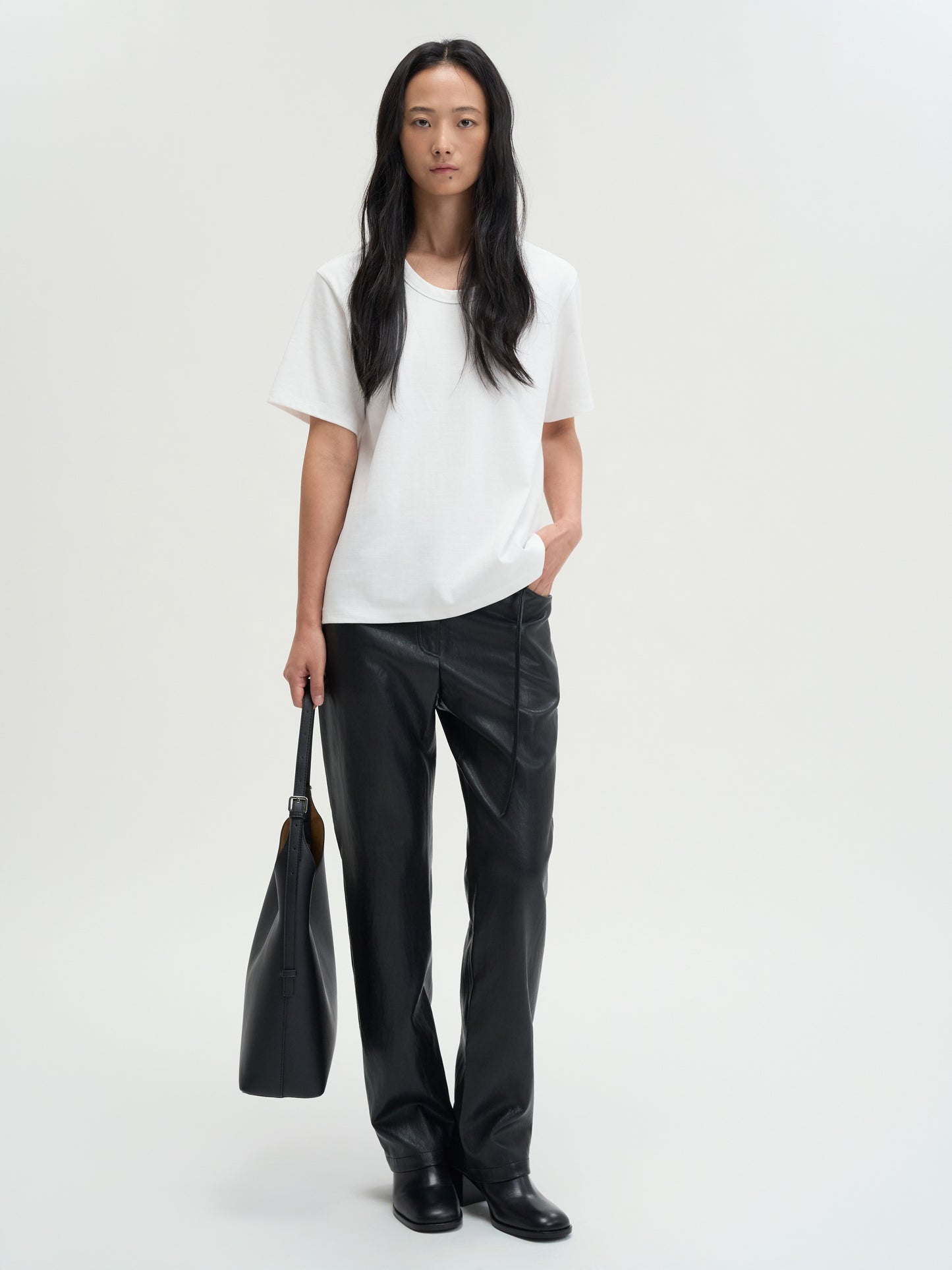 【MAGJAY 2025AW】Is Cotton Bound Neck T-shirt