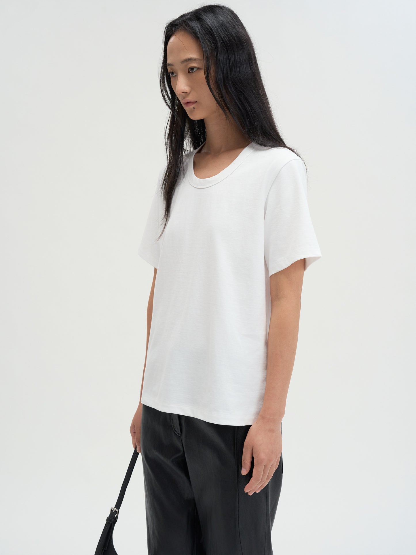 【MAGJAY 2025AW】Is Cotton Bound Neck T-shirt