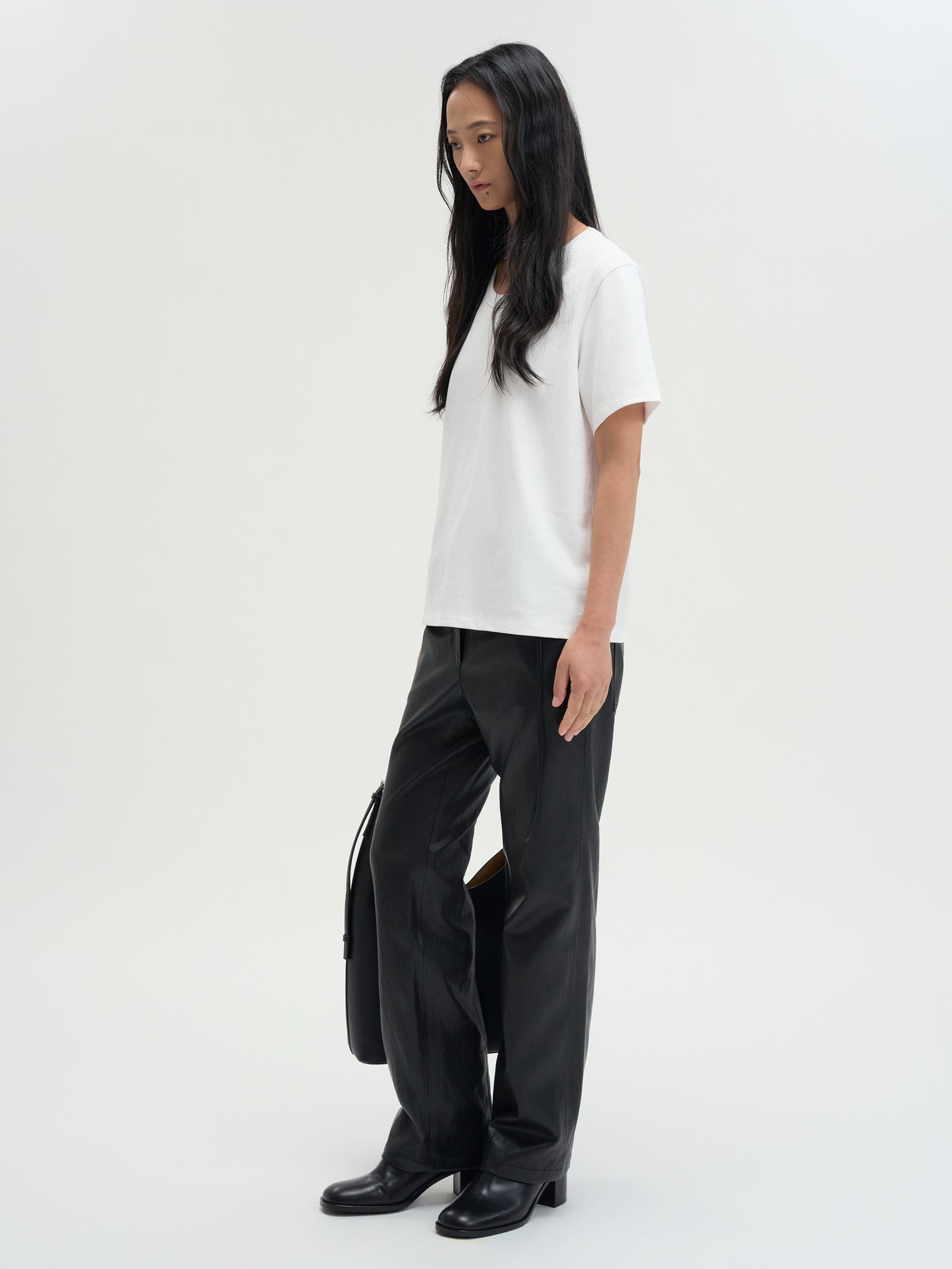 【MAGJAY 2025AW】Is Cotton Bound Neck T-shirt