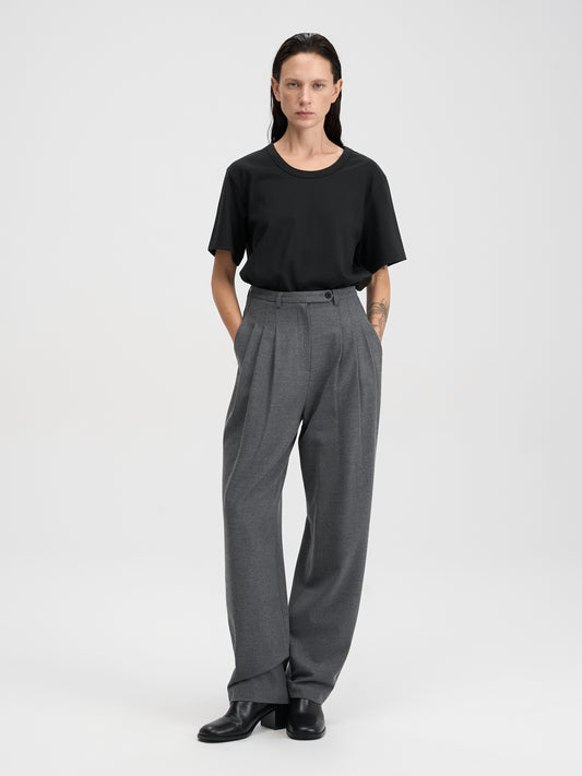 【MAGJAY 2025AW】Is Cotton Bound Neck T-shirt