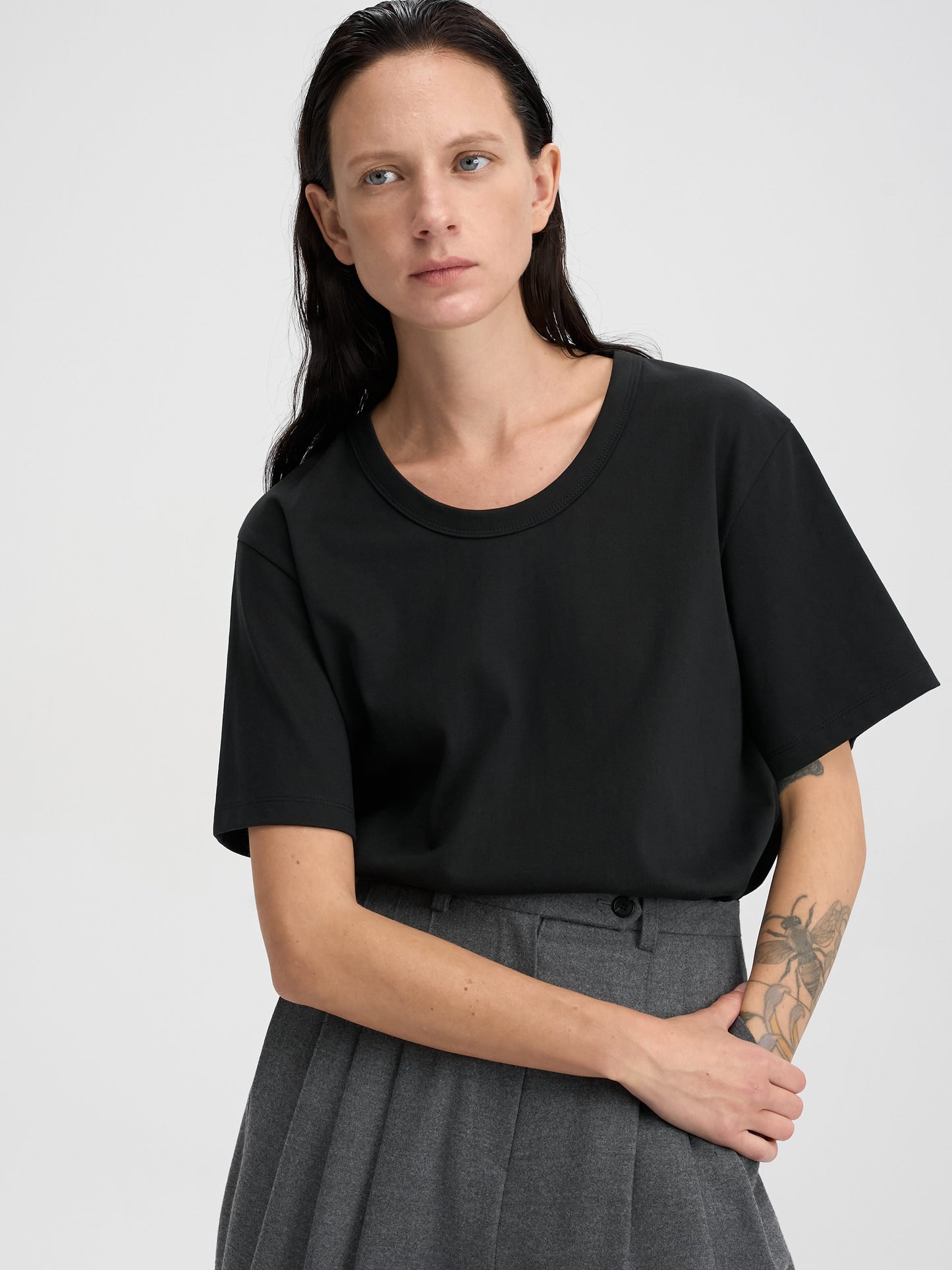 【MAGJAY 2025AW】Is Cotton Bound Neck T-shirt