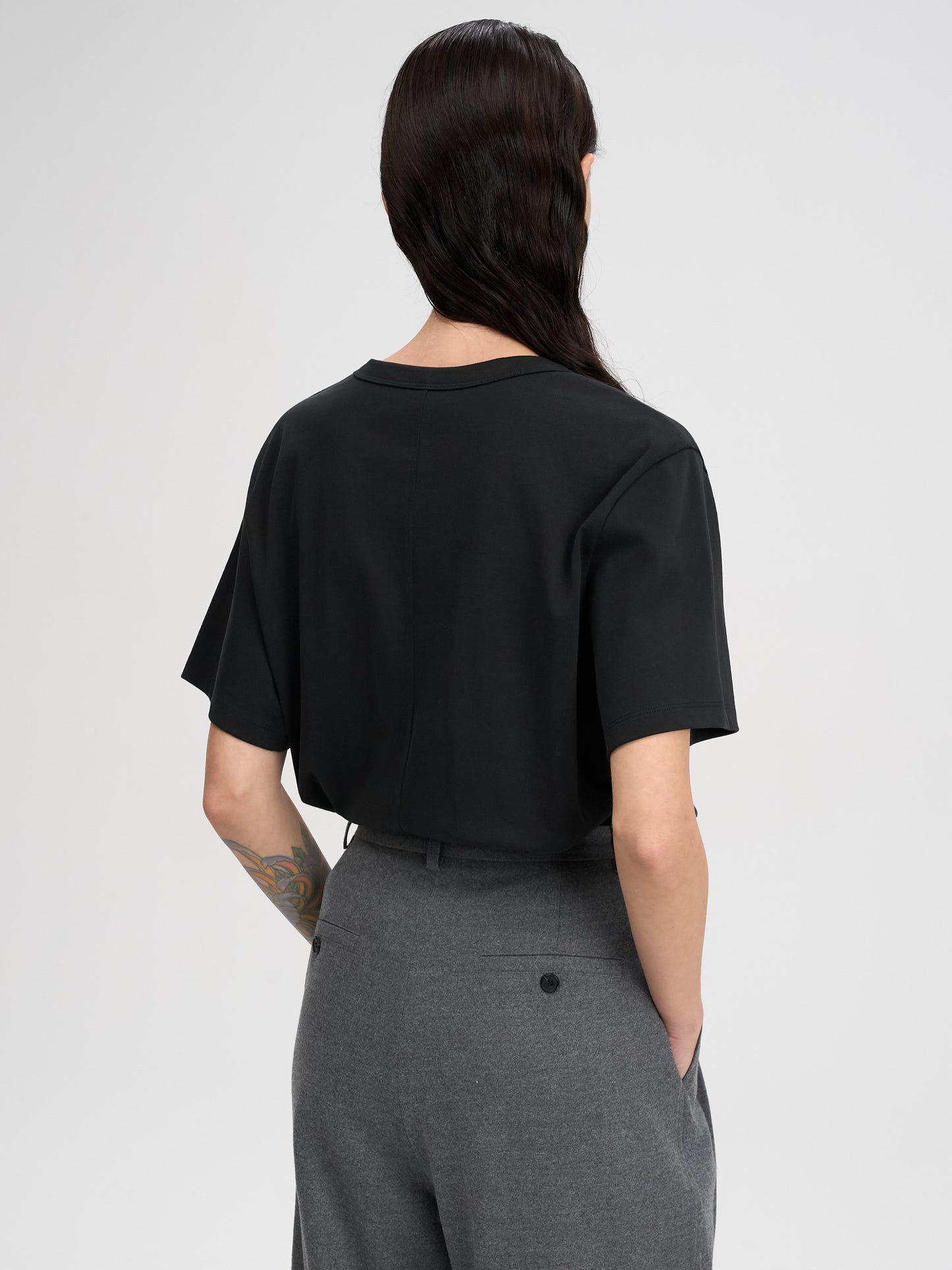 【MAGJAY 2025AW】Is Cotton Bound Neck T-shirt