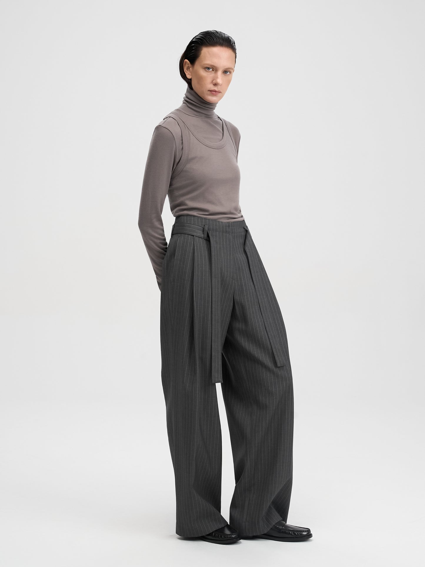 【MAGJAY 2025AW】Layered Turtleneck Set